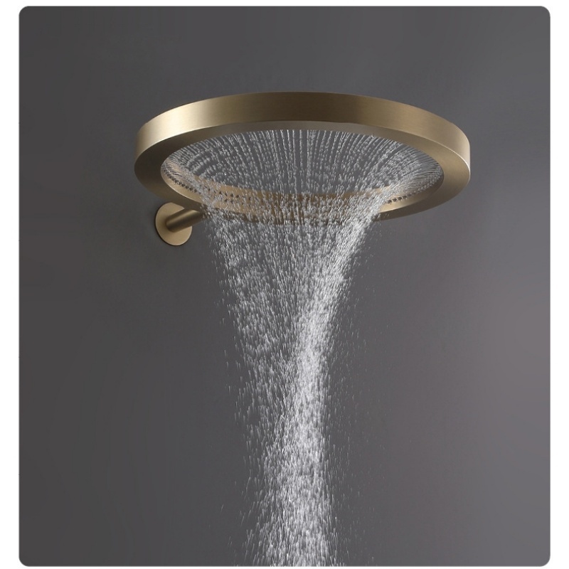 Home Bathroom Upgrades - อัพเกรดหัวฝักบัวแรงดันสูงอุปกรณ์ห้องน้ํา Chuveiro สายฝนสปาน้ําสเปรย์นวด Home Supplies ที่กําหนดเอง
