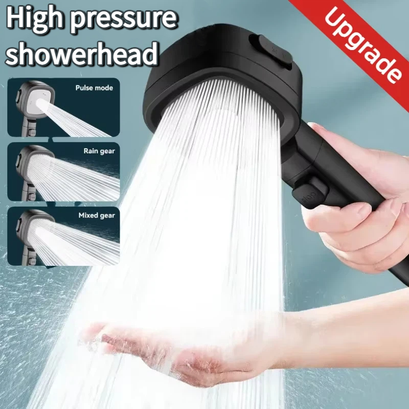 Home Bathroom Upgrades - หัวฝักบัวแรงดันสูง Xiaomi 3 โหมด ปรับได้ ประหยัดน้ำ