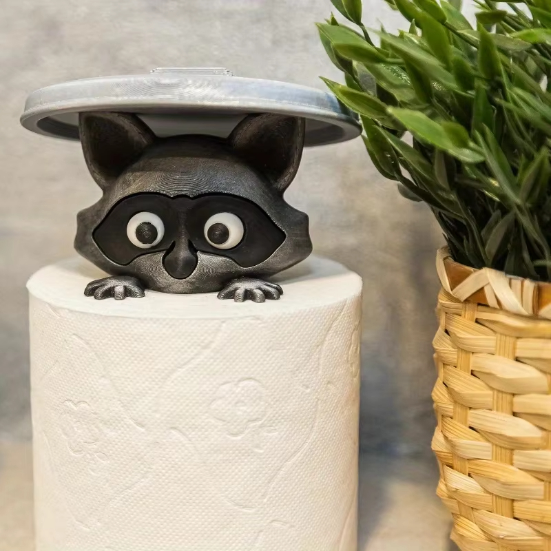 การ์ตูนสร้างสรรค์ Raccoon ผู้ถ - Home Bathroom Decor Ideas บทวิจารณ์และราคา