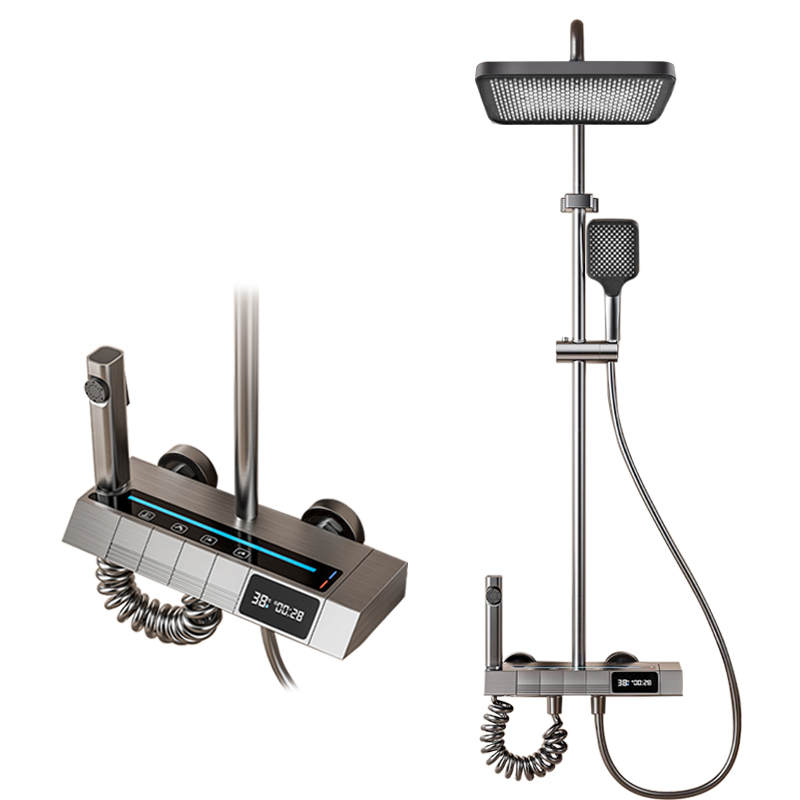 ชุดฝักบัวเปียโนดิจิตอลอุณหภูมิ - Home For Bathroom บทวิจารณ์และราคา