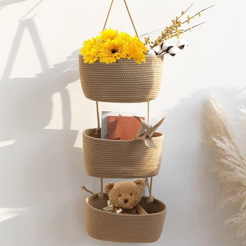 ตะกร้าเก็บของแบบแขวน 3 ชั้น ทำ - Home Bathroom Organizer บทวิจารณ์และราคา