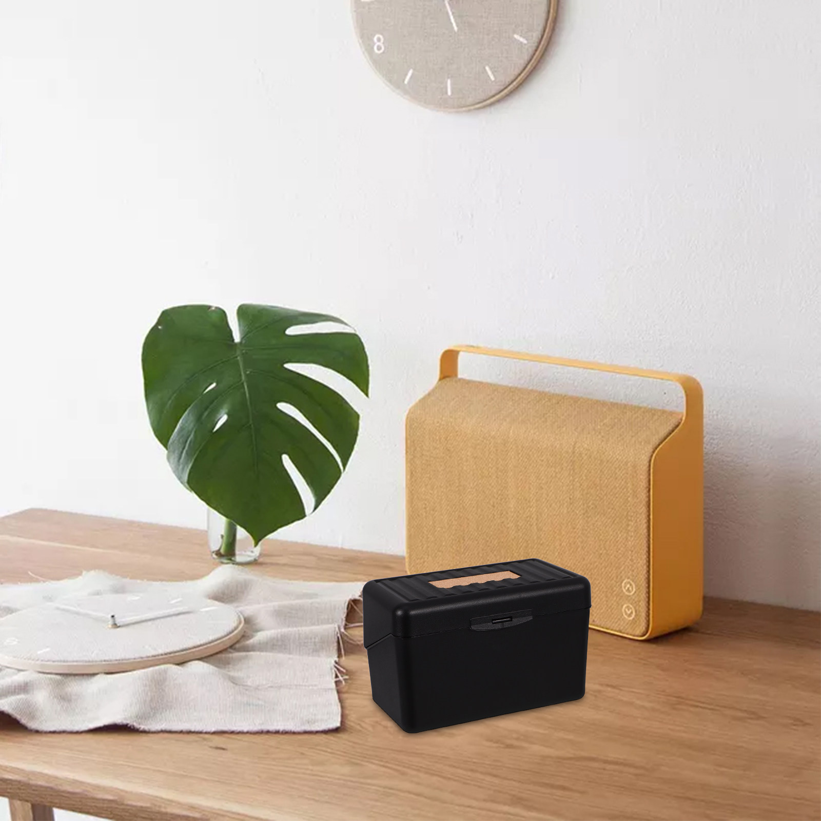 กล่องใส่บัตรอินเด็กซ์แบบพรีเมี - Home Bathroom Organizer บทวิจารณ์และราคา