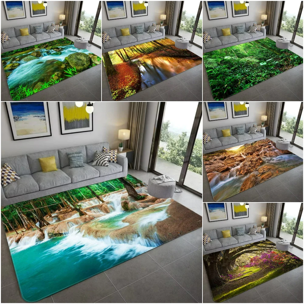 ธรรมชาติแรงบันดาลใจ 3D ทิวทัศน - Home Bathroom Decor Ideas บทวิจารณ์และราคา