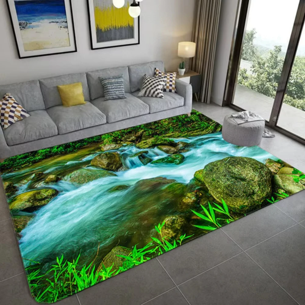 ธรรมชาติแรงบันดาลใจ 3D ทิวทัศน - Home Bathroom Decor Ideas บทวิจารณ์และราคา