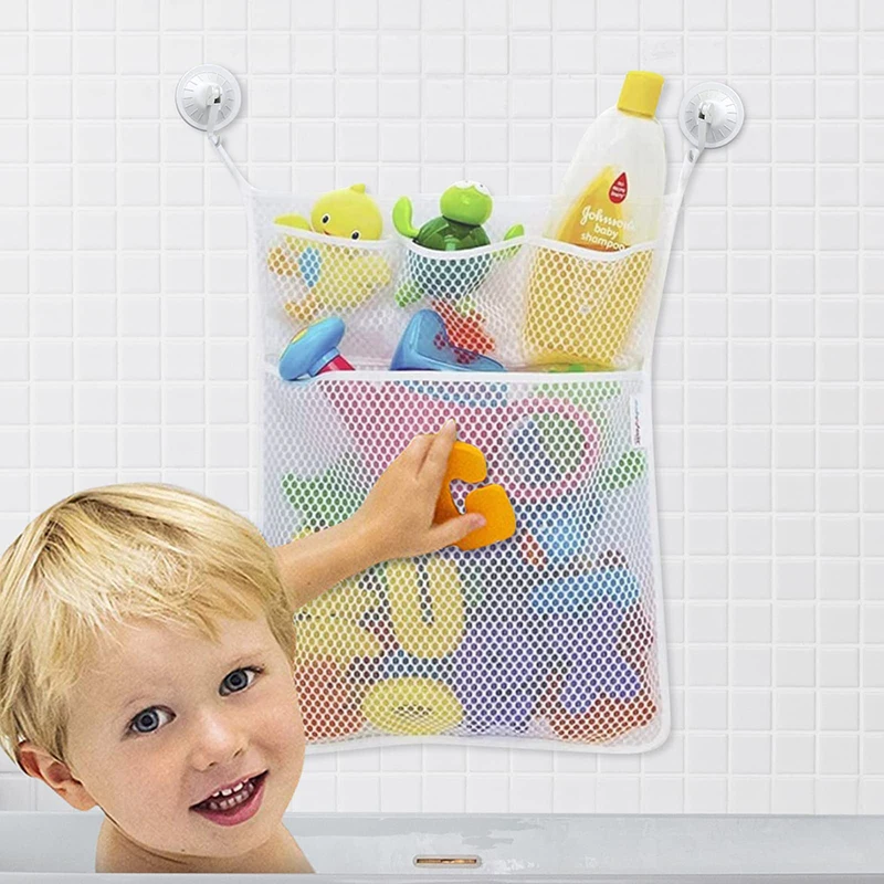 อาบน้ําเด็กของเล่นเด็กสีขาวของ - Home Bathroom Organizer บทวิจารณ์และราคา