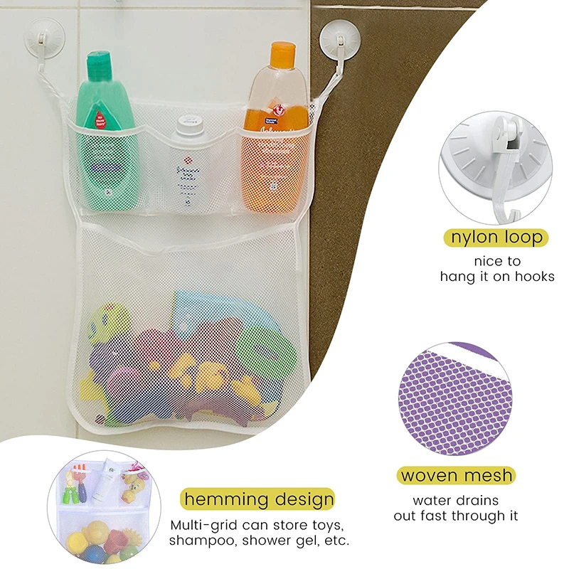 อาบน้ําเด็กของเล่นเด็กสีขาวของ - Home Bathroom Organizer บทวิจารณ์และราคา