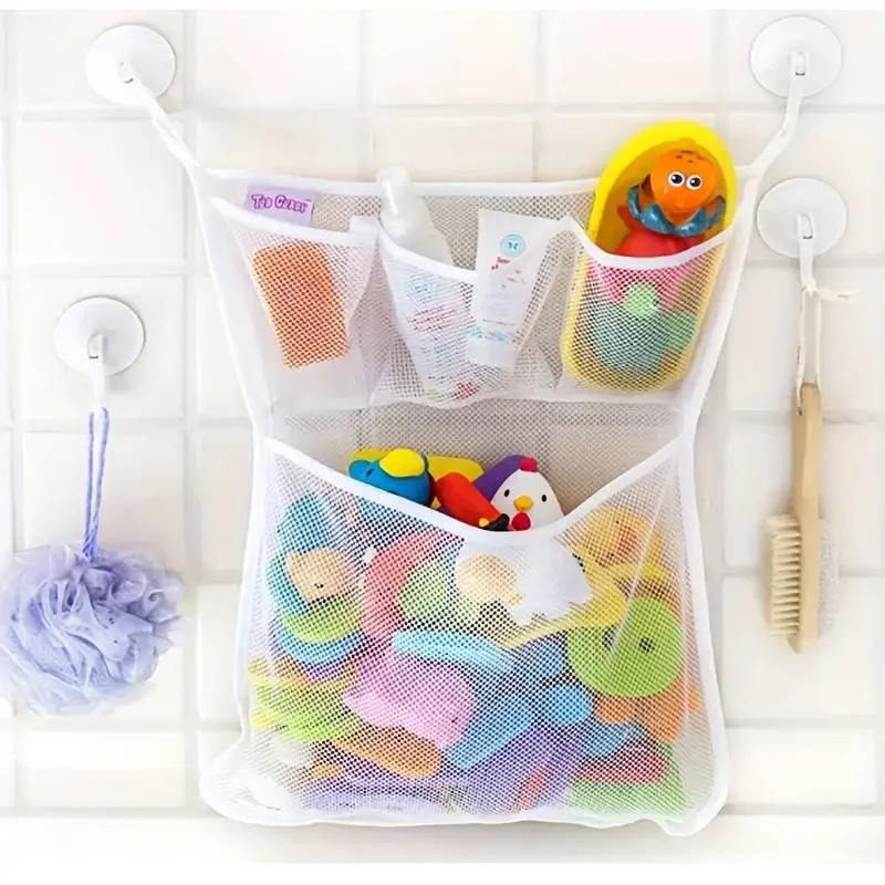ถุงตาข่ายเก็บของเล่นเด็กในห้อง - Home Bathroom Organizer บทวิจารณ์และราคา