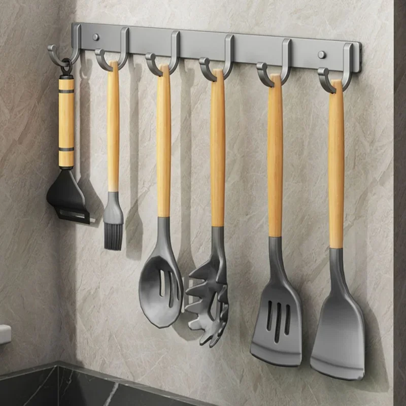 ตะขอแขวนติดผนังอะลูมิเนียม – ต - Home Bathroom Organizer บทวิจารณ์และราคา