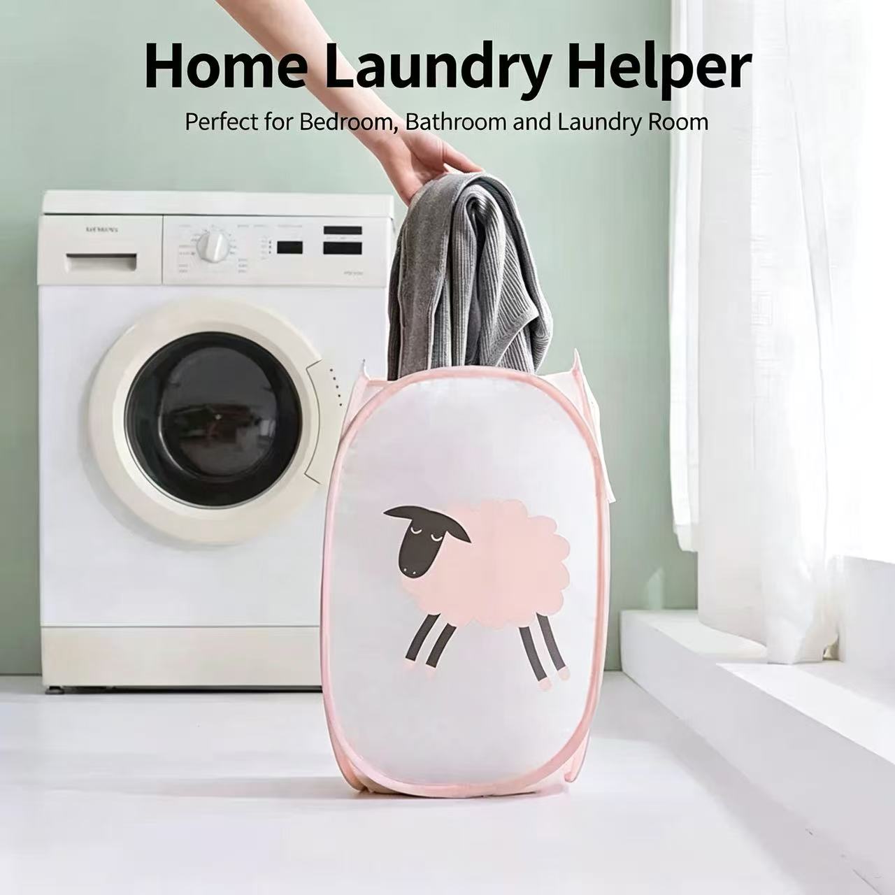 ตะกร้าผ้าพับได้แบบตาข่าย, ตะกร - Home Bathroom Organizer บทวิจารณ์และราคา