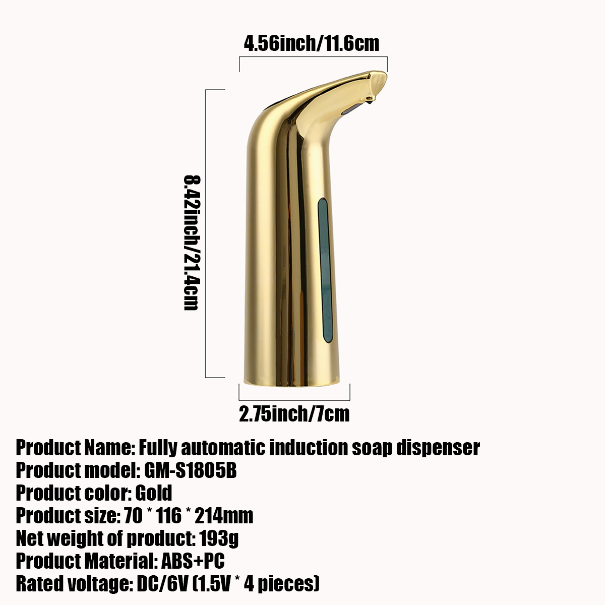 เครื่องจ่ายสบู่โฟมอัตโนมัติแบบ - Home Needs Bathroom Cleaning บทวิจารณ์และราคา
