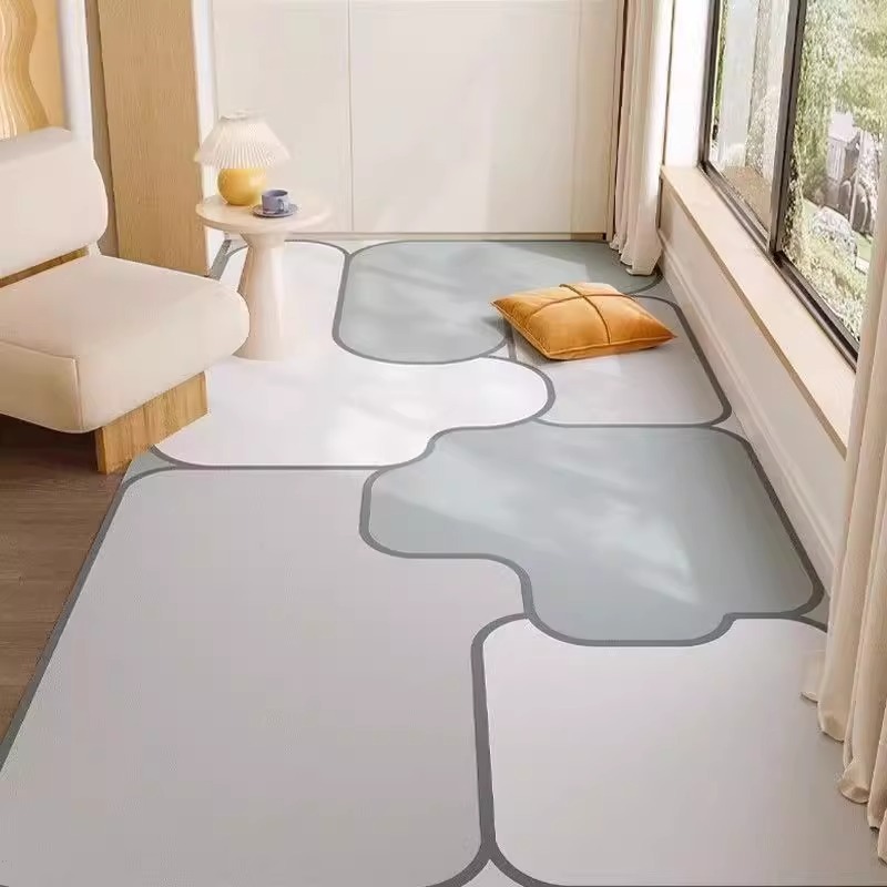 พรมปูพื้นครัว PVC ลายโมเดิร์นแ - Home Bathroom Design Simple บทวิจารณ์และราคา