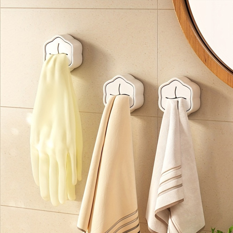 ที่แขวนผ้าเช็ดตัวแบบติดผนัง 6  - Home Bathroom Organizer บทวิจารณ์และราคา