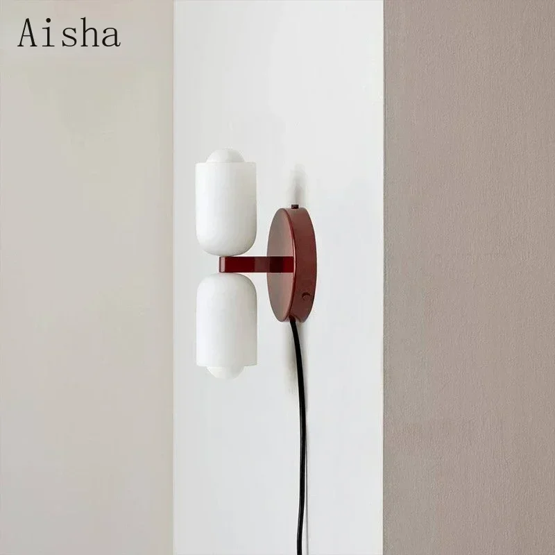โคมไฟติดผนังกระจก Simple Doubl - Home Bathroom Design Simple บทวิจารณ์และราคา