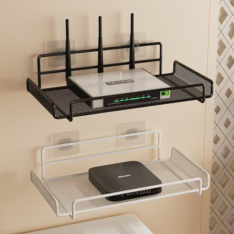ชั้นวางเราเตอร์สแตนเลสแบบไม่ต้ - Home Bathroom Organizer บทวิจารณ์และราคา