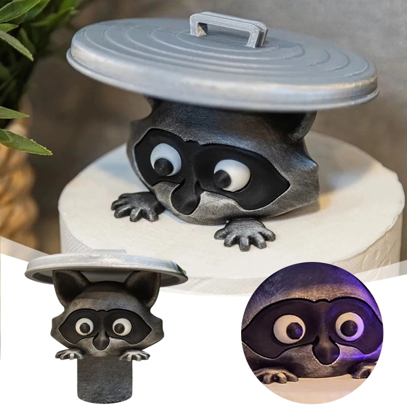 ที่ใส่กระดาษชำระรูปแรคคูนน่ารั - Home Bathroom Decor Ideas บทวิจารณ์และราคา